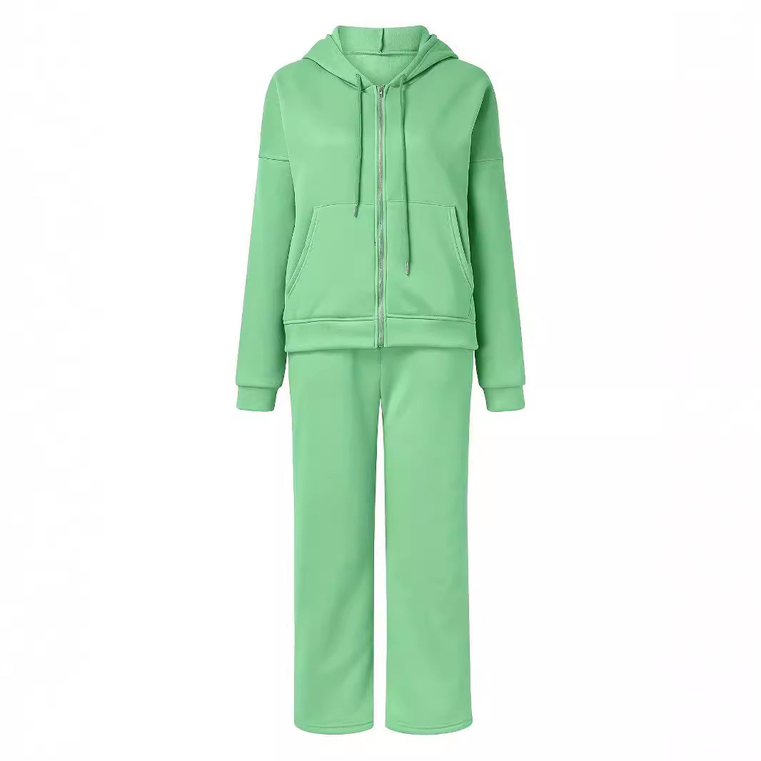 Ensemble Décontracté pour Femmes avec Sweat à Capuche Oversize Moderne et Pantalons Amples Style Chic & Stil