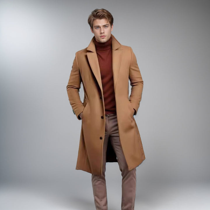 Elegant wool coat for men Amarae