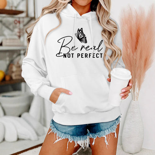 Haut à capuche pour femmes avec motif créatif et coupe confortable Chic & Stil