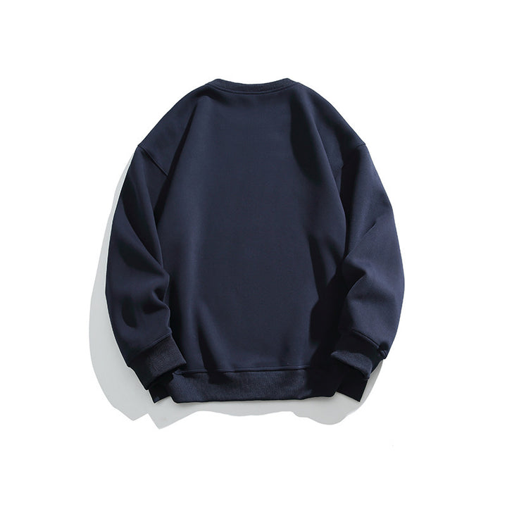 Unisex Oversized Sweatshirt with Round Neck and Distinctive College Print Amarae