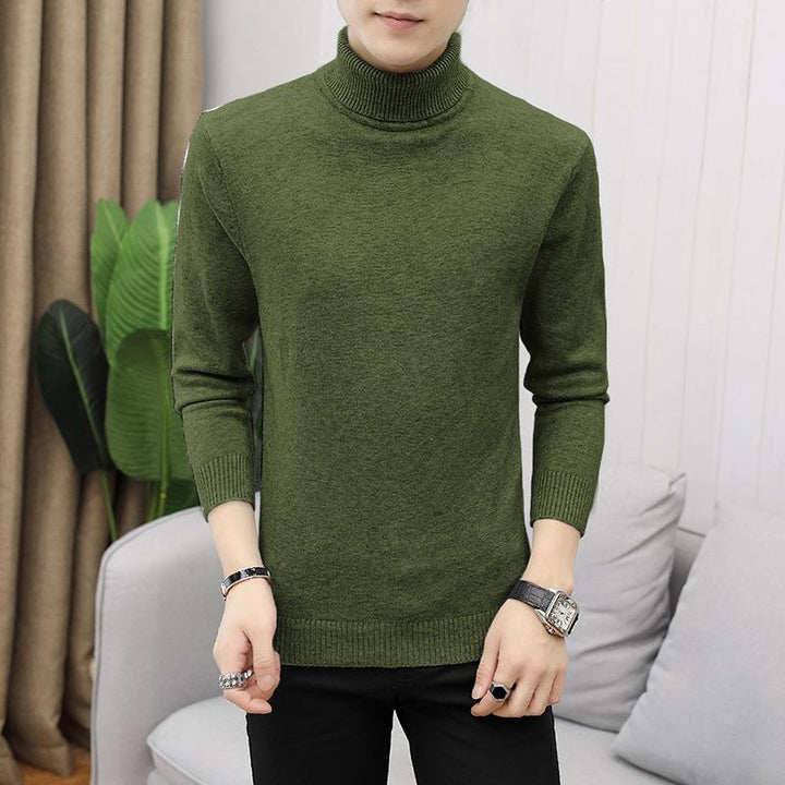 Men's Roll Neck Sweater Made Of Soft Merino Wool Lune London