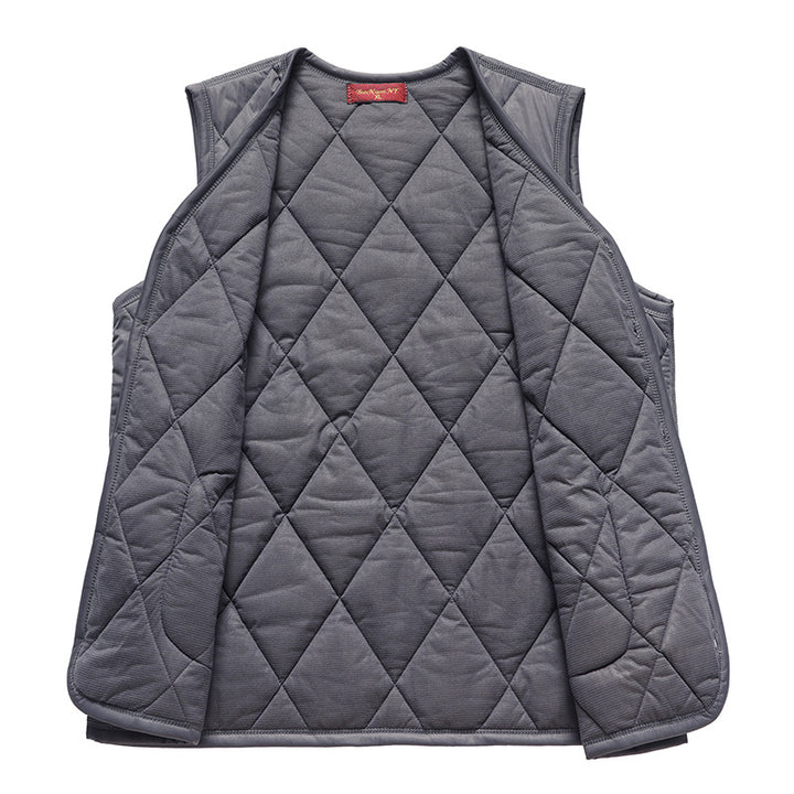Ladies Lightweight Quilted Gilet with Innovative Pocket Design Lune London