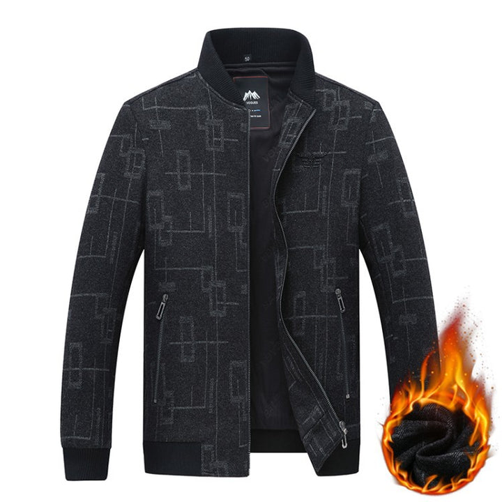 Modern quilted jacket for men with particularly warm inner lining Amarae