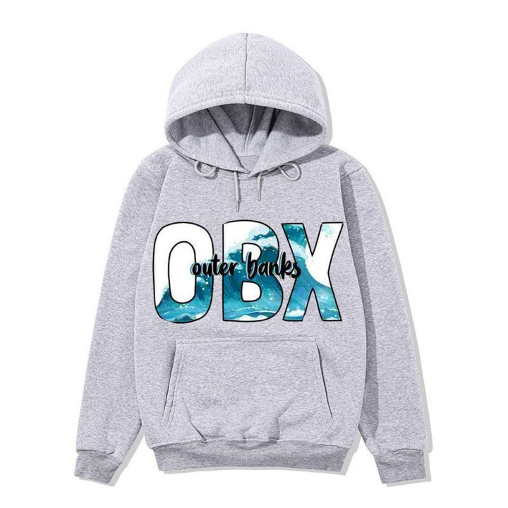 Women's hoodie with maritime graphic design Chic & Stil