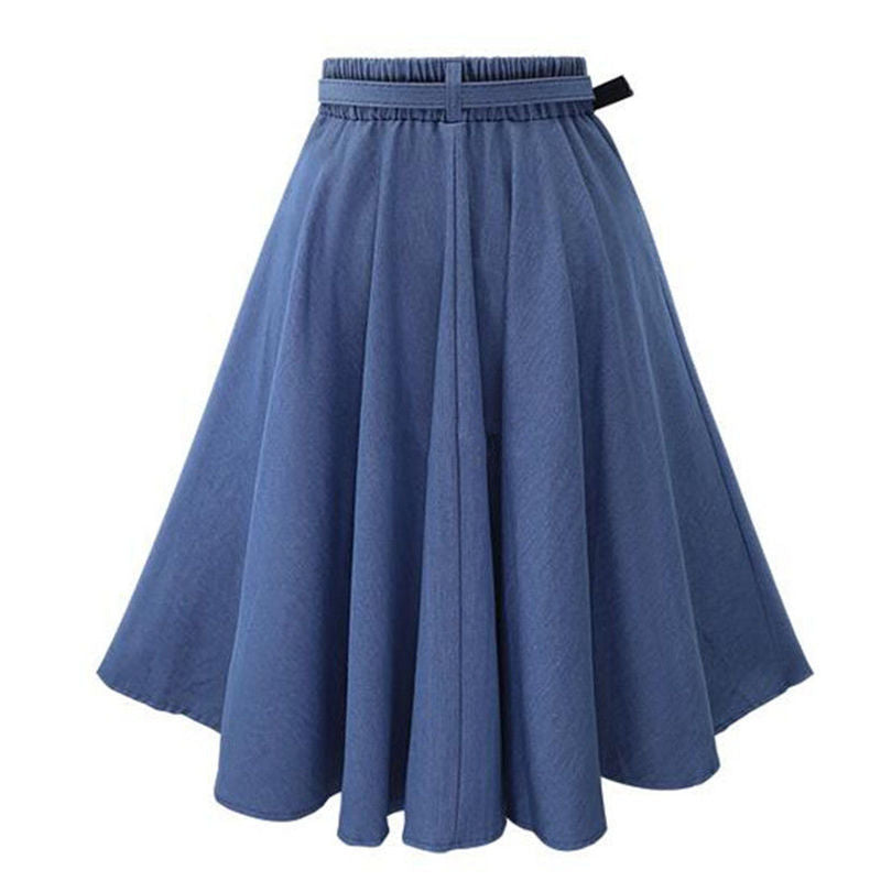 Roc A-line dress women with waist belt and original cut Lune London