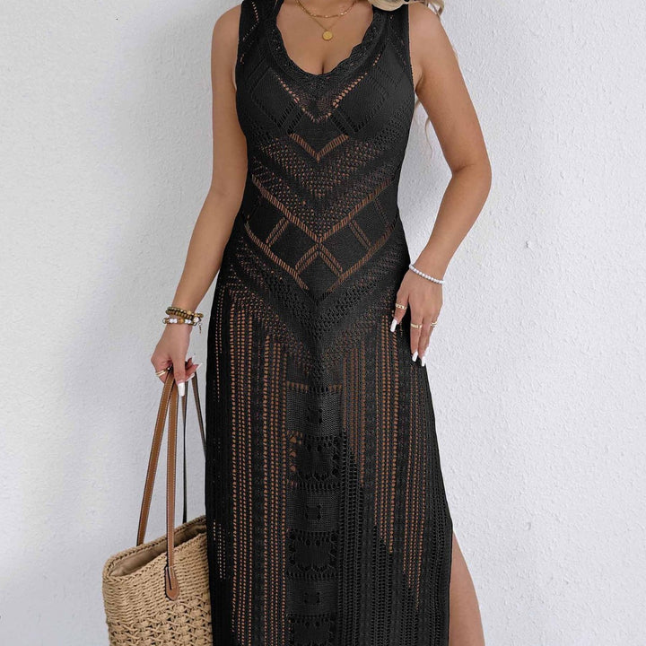 Lune London Women's Crochet Maxi Dress