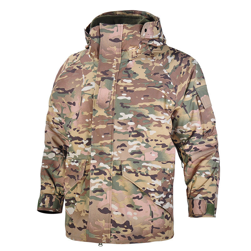 Waterproof camouflage jacket for men Lune London
