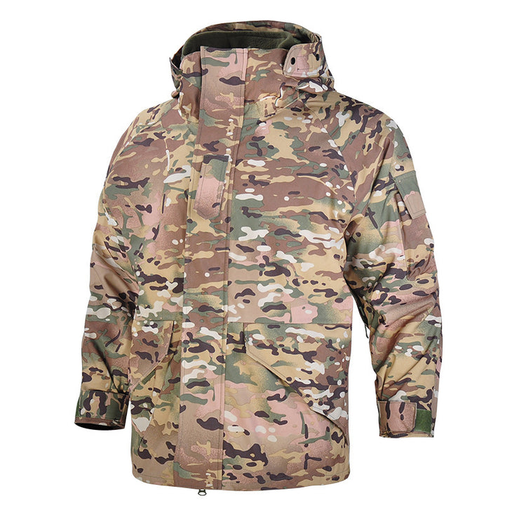 Waterproof camouflage jacket for men Lune London