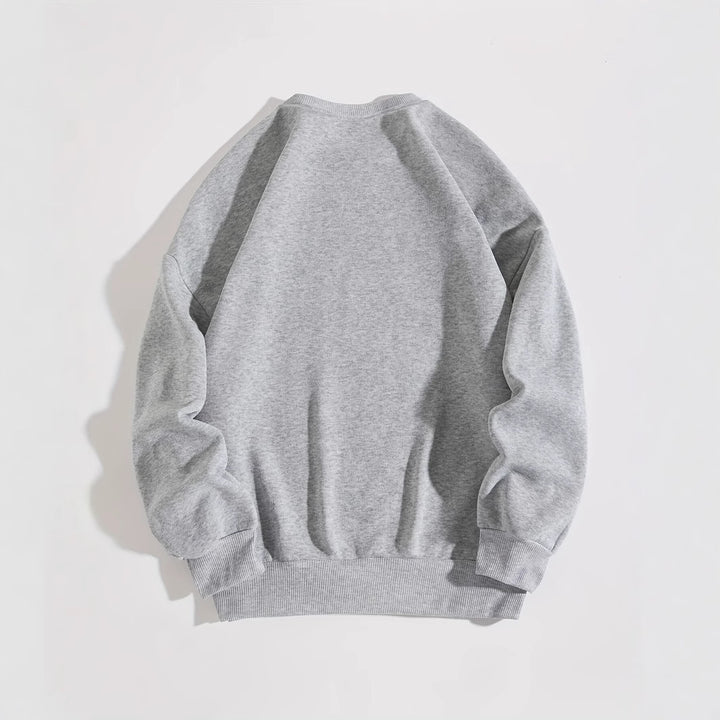 Women’s sweatshirt with inspirational lettering and comfortable fit Lune London