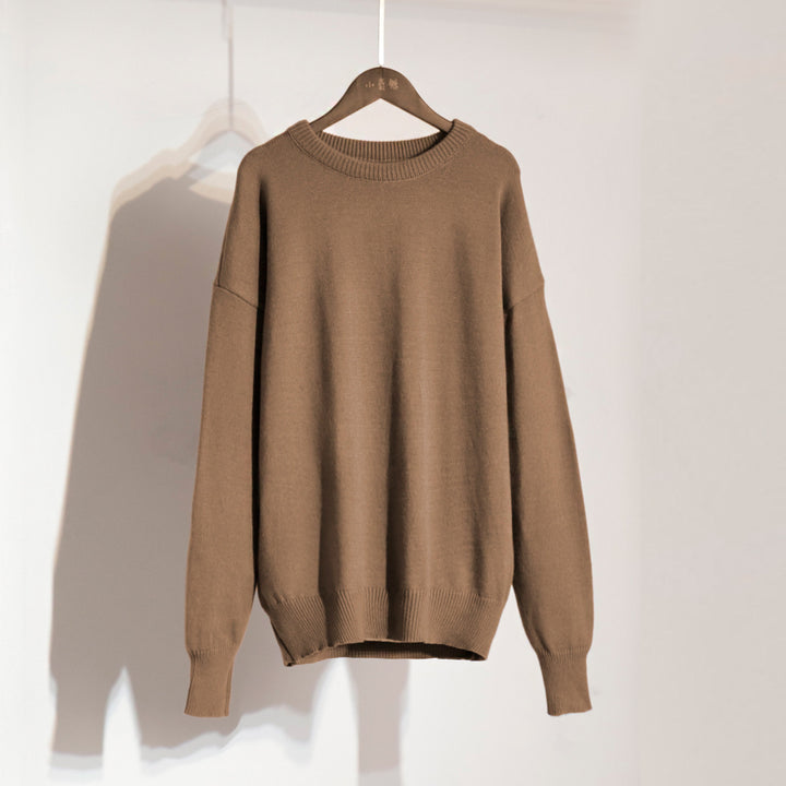 Pull oversized pour dames avec motif tricoté texturé Chic & Stil