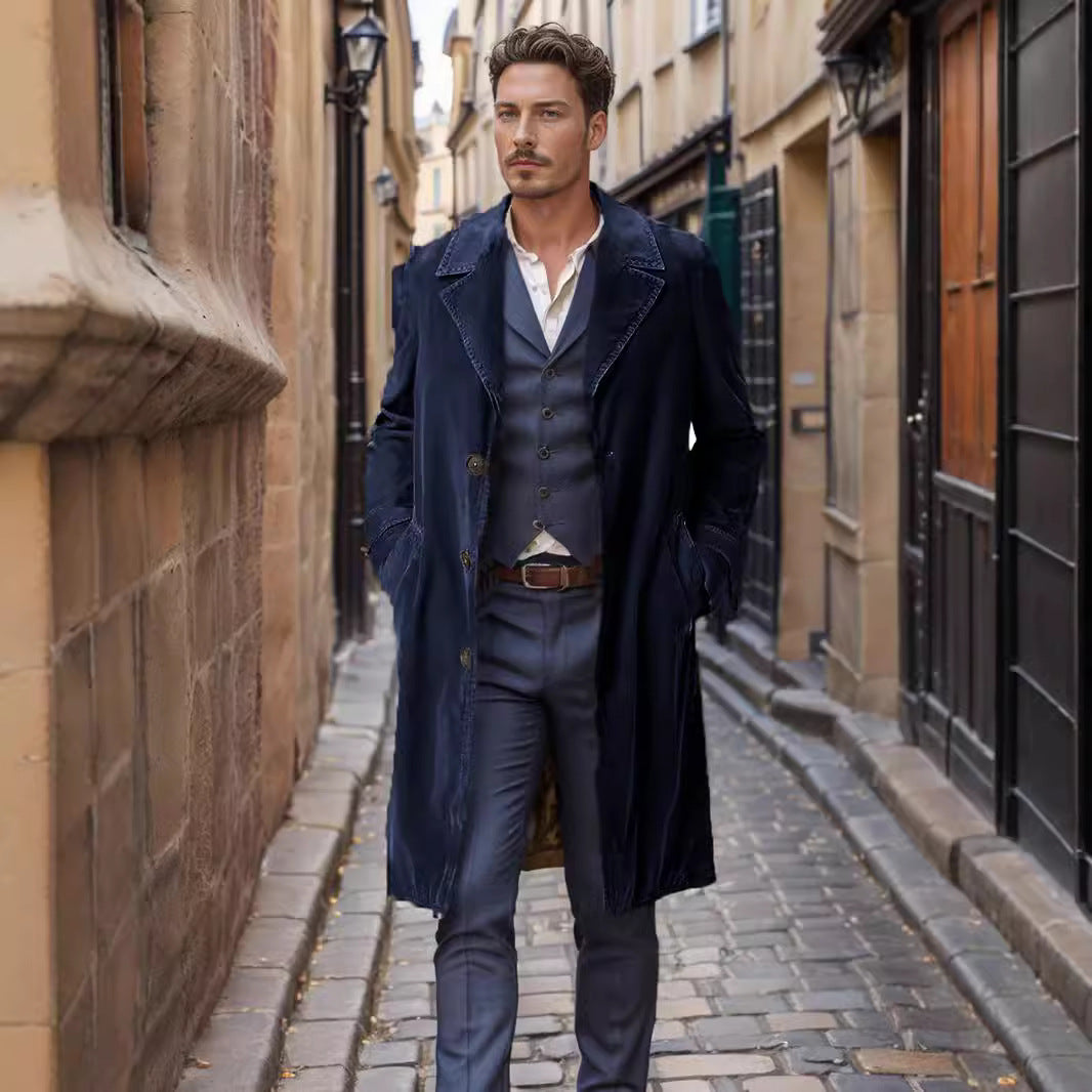 Elegant and stylish wool coat for men Lune London