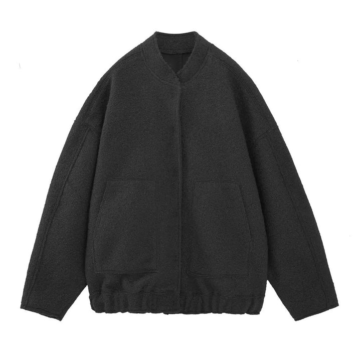 Casual oversized women's jacket with practical pockets Lune London