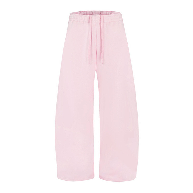 Women's Loose High-Waist Loungewear Pants with Drawstring and Wide Leg Amarae