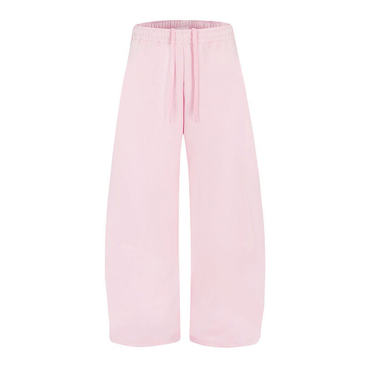 Women's Loose High-Waist Loungewear Pants with Drawstring and Wide Leg Amarae