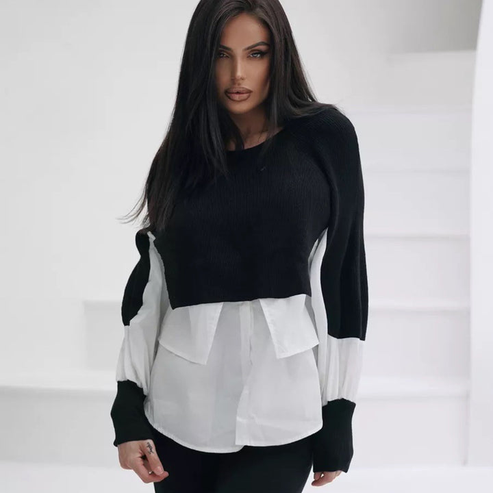 Pull combinable à la mode pour dames Chic & Stil