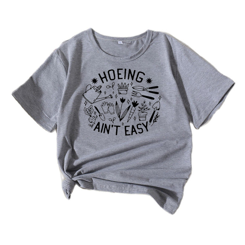 Casual garden humor t-shirt for ladies Lune London