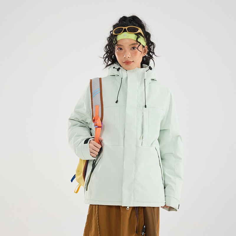 Women's Padded Winter Jacket with Hood, Water Repellent and Windproof Amarae
