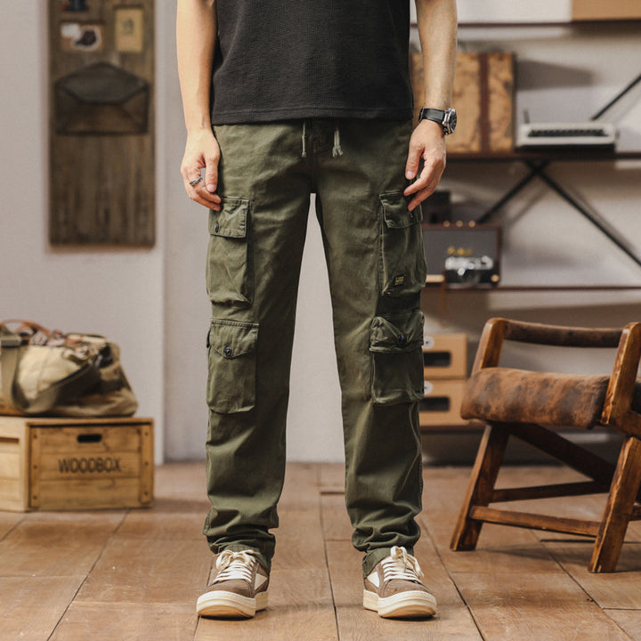 Cargo jogger pants for men with practical pockets Lune London