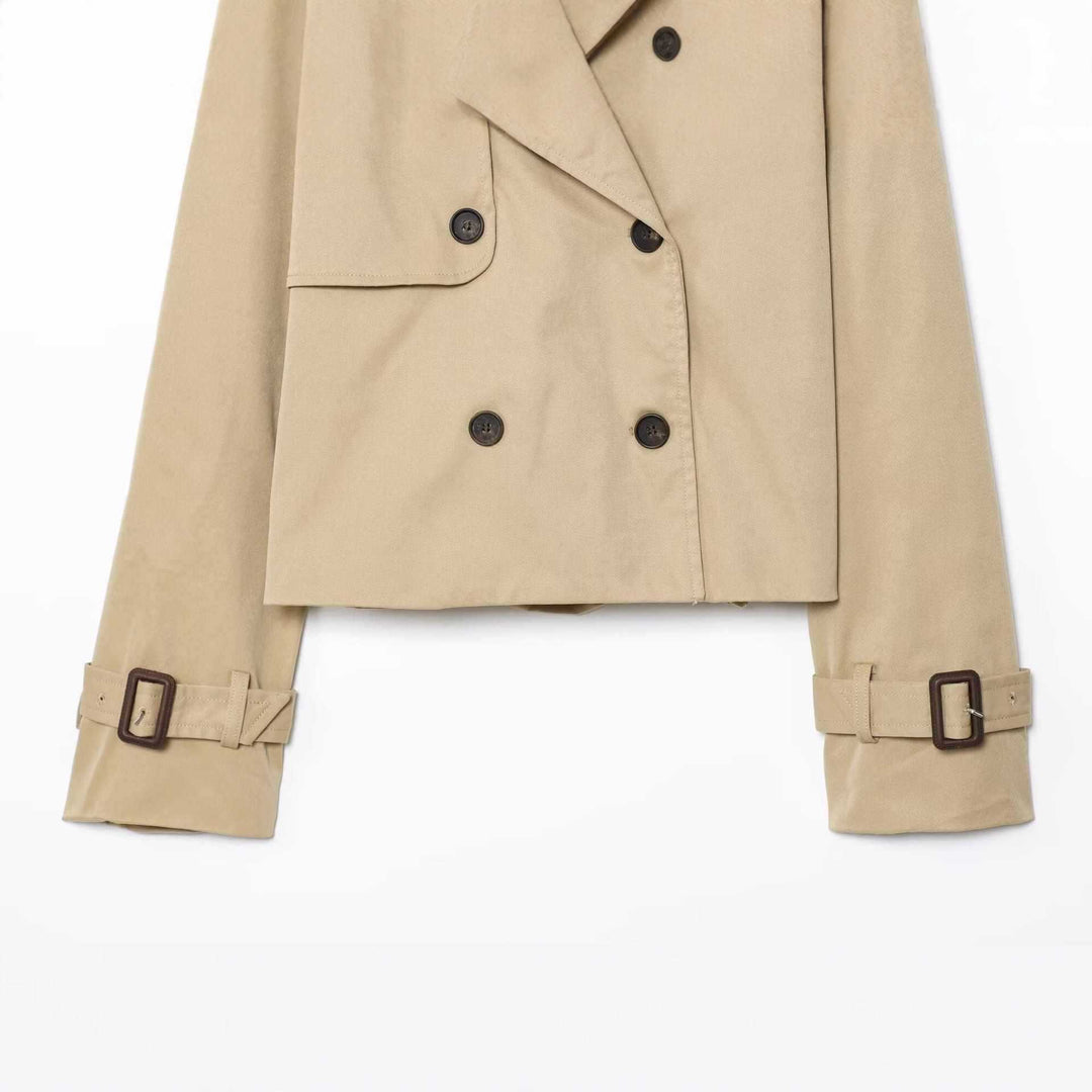 Lune London short trench coat for women