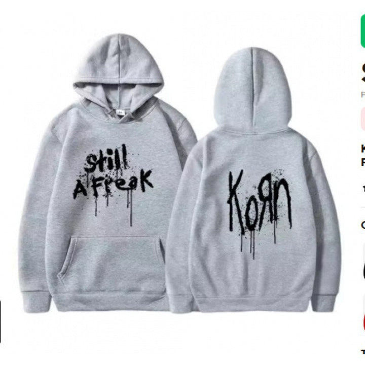 Women's hoodie with creative graffiti designs Chic & Stil