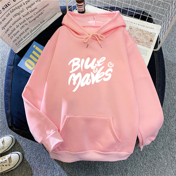 Women's hoodie with eye-catching print Chic & Stil