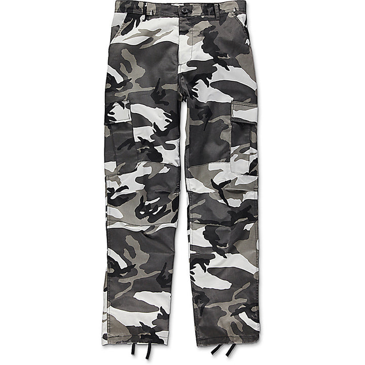 Camouflage cargo pants for men with multifunctional pockets Lune London
