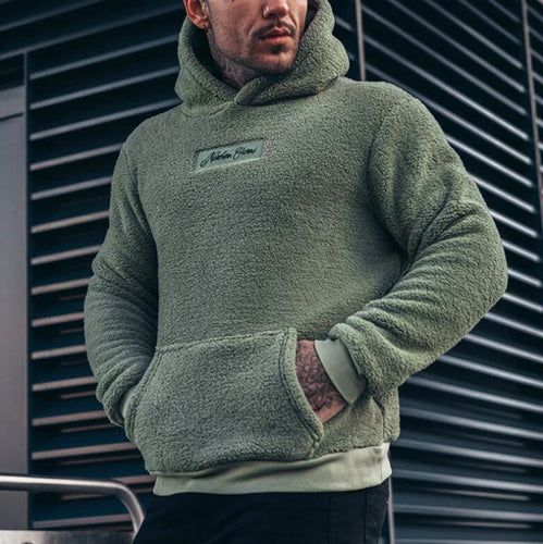 Men's cozy hoodie with kangaroo pocket Amarae