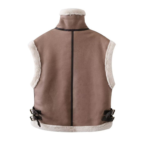 Trendy women's jacket with soft lining and elegant details Amarae