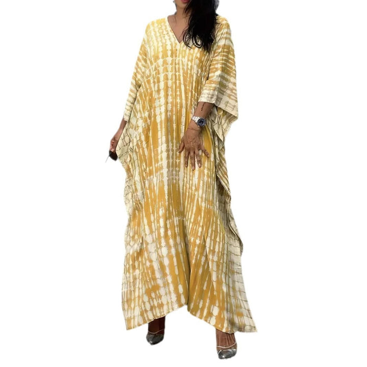 Ladies Kaftan with Contemporary Pattern and Airy Cut Chic Und Stil
