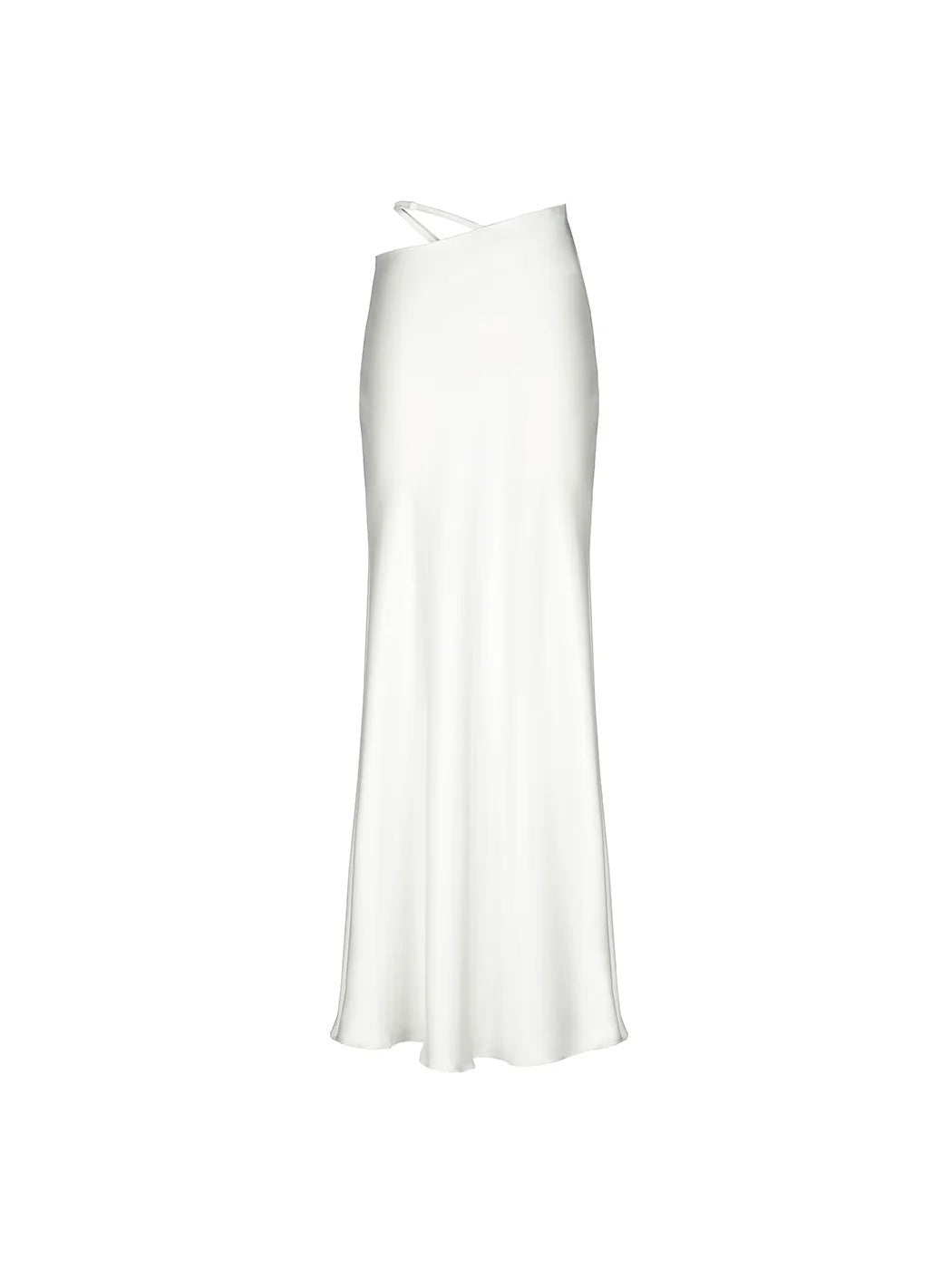 Ladies Elegant Maxi Dress with off-shoulder design and silky finish Lune London