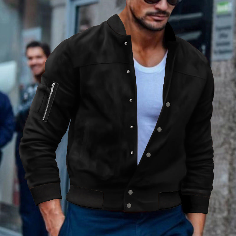 Men's bomber jacket with practical zip pockets Lune London