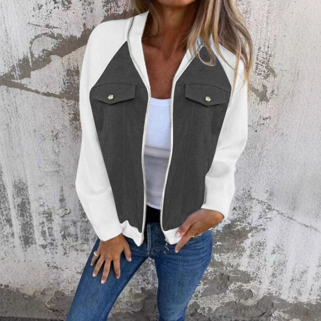 Ladies Casual Sweater with Side Pockets and Fashionable Lune London