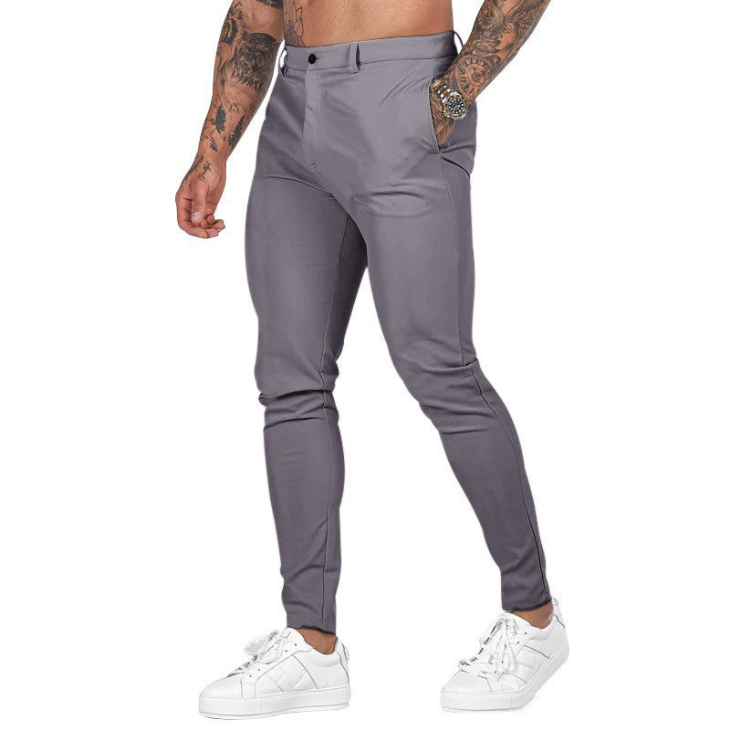 Slim-fit chinos for men from Lune London