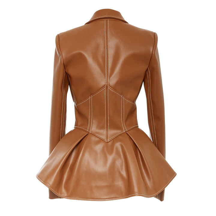 Ladies stylish fitted in genuine leather Amarae