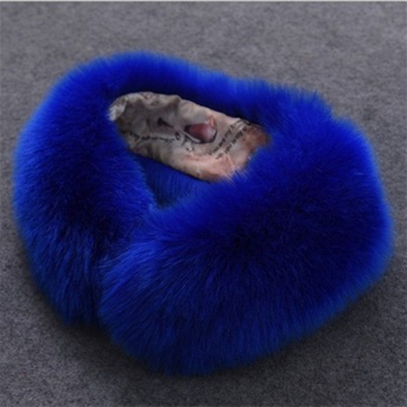 Women's High-Pile Loop Scarf made of Faux Fur with Soft Lining Amarae