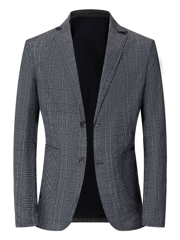 Veste élégante pour homme avec un motif à carreaux moderne et des poches pratiques Lune London