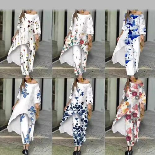 Chic and Stylish Floral Design Maxi Dress for Women