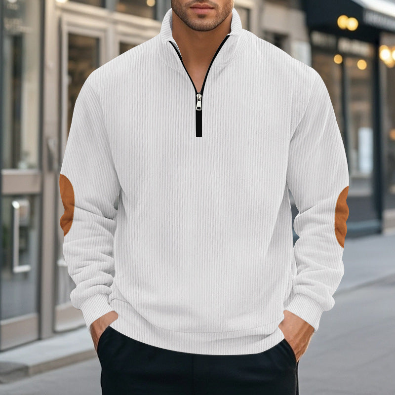 Men's Zip-Up Sweatshirt Lune London