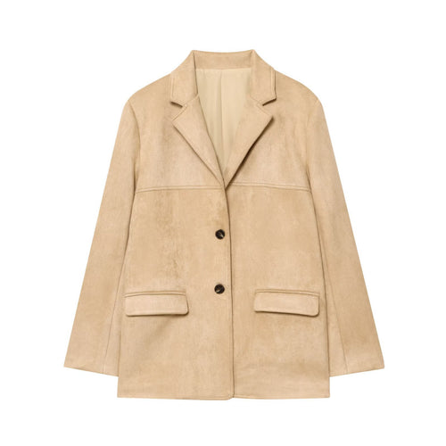 Ladies elegant faux leather jacket Amarae