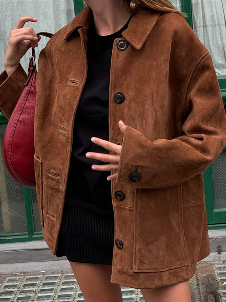 Wild velvet jacket for women in a casual chic style