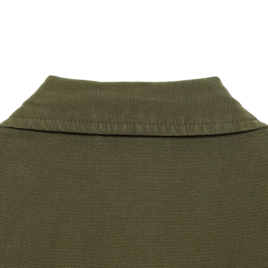 Women's Cropped Field Jacket with full-length zipper, flap pockets, and drawstring waist Amarae
