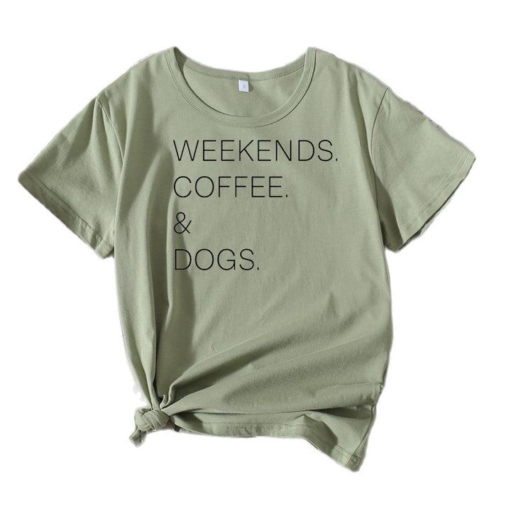 Women Casual Fitted T-Shirt Statement Lune London