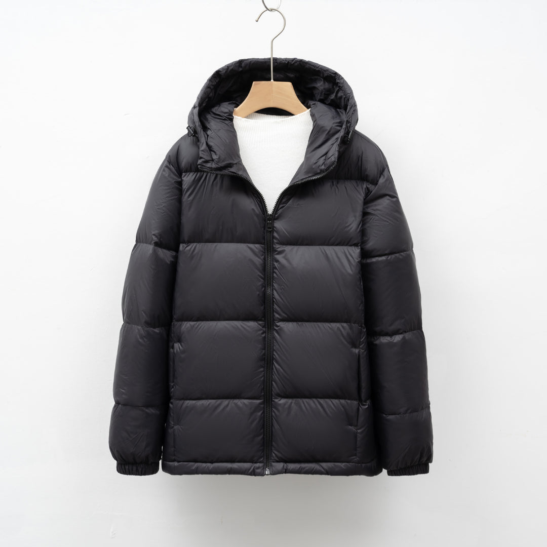 Ladies light insulated winter jacket with adjustable hood Lune London