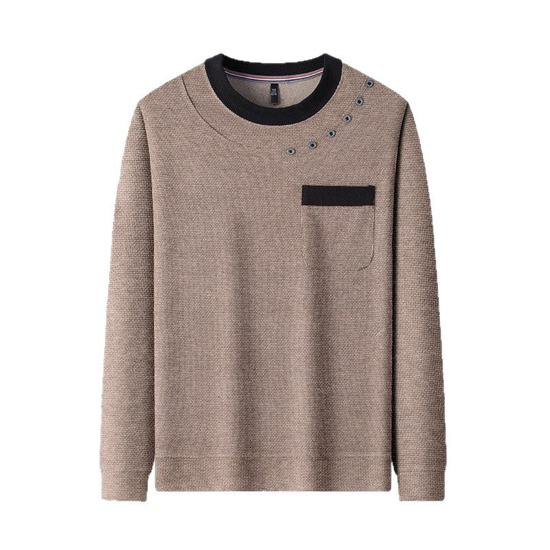 Trendy sweatshirt for men with unique detail accents and a practical chest pocket Lune London