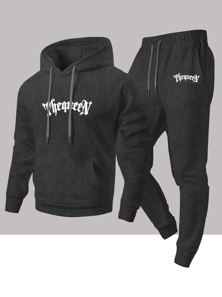 Women's tracksuit with sporty print and casual cut Chic & Stil