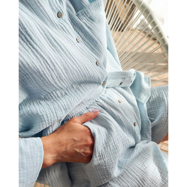 Casual women's outfit with button details and comfortable pockets Amarae
