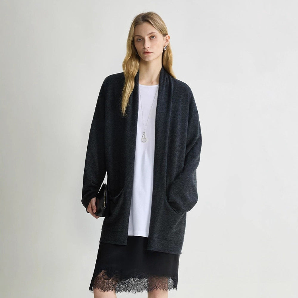 Manteau en tricot confortable pour femme Chic & Stil
