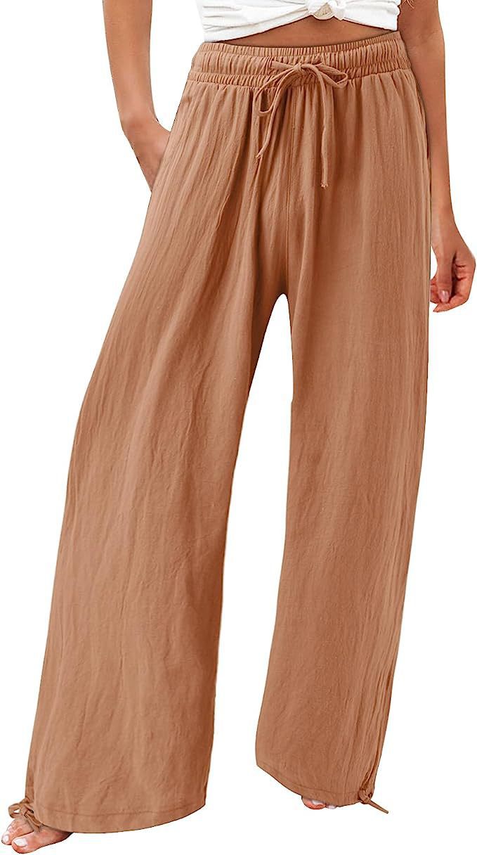 Chic and stylish loose and airy summer pants for women