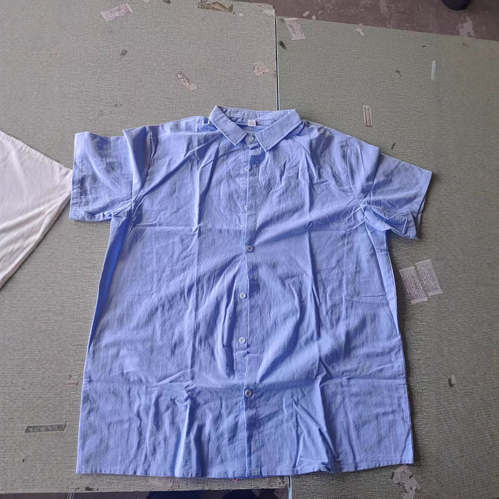 Men's Light Casual Loose Fit Short Sleeve Shirt Amarae