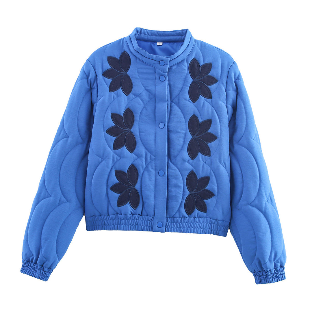 Quilted leisure jacket for women with floral design Amarae